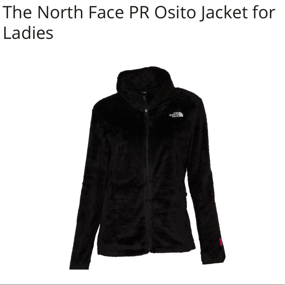 NWOT North Face PR Osito Jacket for Ladies Black